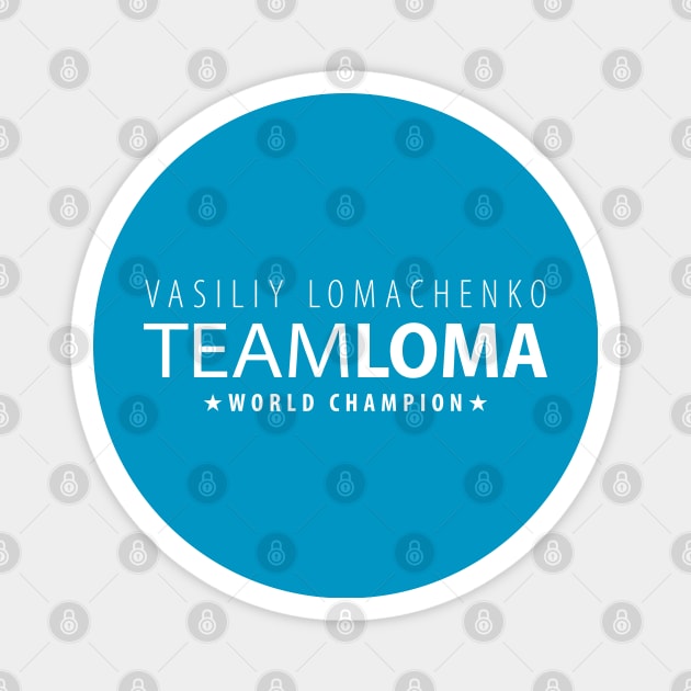 Team Loma Vasiliy Lomachenko Magnet by cagerepubliq